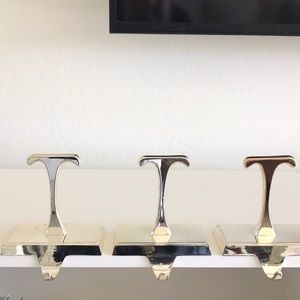 COPY - Pottery Barn Christmas Stocking Hangers - Letter T